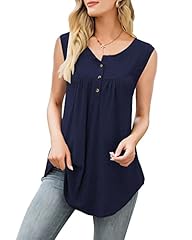Sleeveless-navy Blue