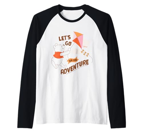 Winnie l'Ourson T-shirt Disney Baseball Cadeau Idéal pour Anniversaire et Fans de Nostalgie