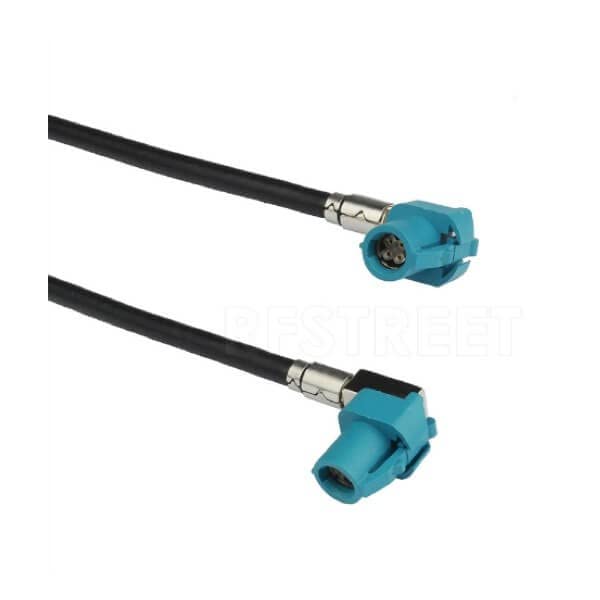 10pcs FAKRA HSD LVDS 4 Pin Cable Compatible with Audi BMW Mercedes Renault Citroen Peugeot 1M