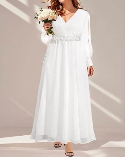 Image of Pinup Fashion Plus Formal Evening Bridesmaid Wedding Guest Fall Long Dress