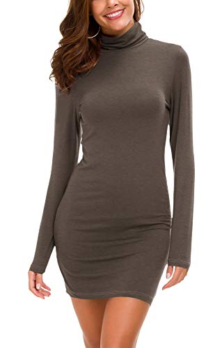 Robe col roulé anti-froid et ultra sexy pour rester féminine même en hiver
