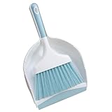 Petit balai à main et pelle à poussière - en pp, pet, matériau en silicone, avec une finition exquise et de bonne qualité, mini balai portable