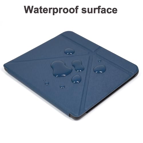 Tenano Kobo Libra Colour Case (Model: N428, 2024 Release), Foldable Cover with Auto Sleep/Wake - Blue by RSAquar - Image 6
