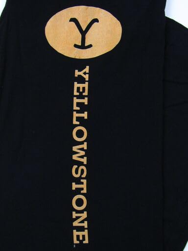 Yellowstone Y Logo Yellowstone Ranch Men's Black Lounge Pants2