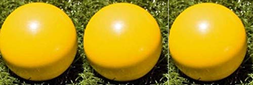 Buybocceballs Listing - Epco Bocce Yellow 57Mm Pallinos - 3 Pack (2 Of 4 Options) #TOP4