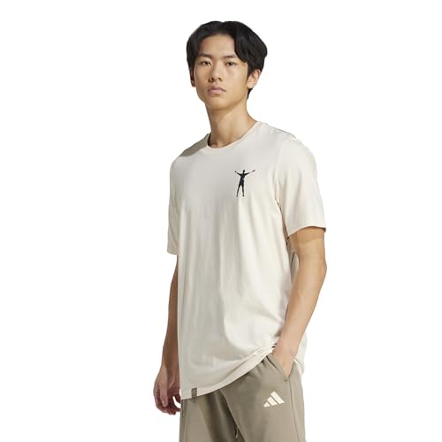 adidas Mens Jude Bellingham T-Shirt Wonder White Small