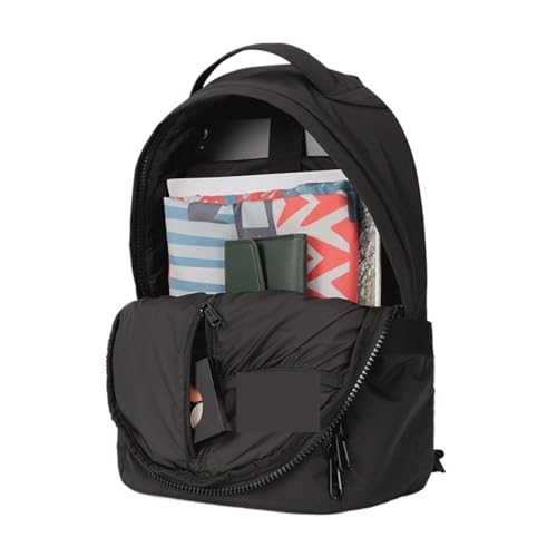 Backpack Women's Backpack Backpack 13 Inch Backpack Travel Large Capacity(Black)2