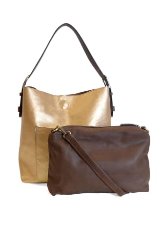 Image of Joy Susan Womens Faux Leather: Hobo 2-in-1 Handbag