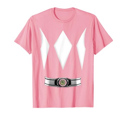 Power Rangers Halloween Pink Ranger Costume T-Shirt Small