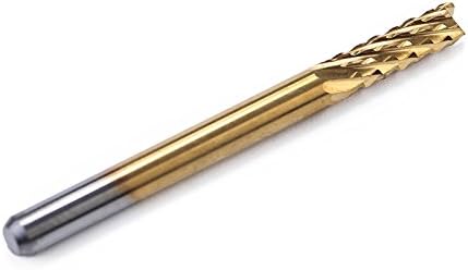 Miniatura 8 de Rocaris Juego de 5 grifos métricos M3 M4 M5 M6 M8 recubierto de titanio HSS espiral flauta métrica