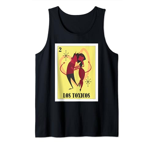 Funny Mexican Couples Design - Los Toxicos Camiseta sin Mangas