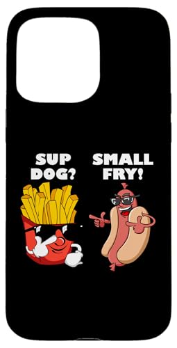 Fast Food Hot Dog And Small Fry ��������O���� Sup Dog BBQ �X�}�z�P�[�X iPhone 15 Pro Max �p