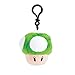 Produktbild Nintendo Mario Kart Mocchi Mocchi Plüsch Spielzeug Schlüssel-Anhänger 1Up Mushroom Pilz / Mitgebsel für Kinder-Geburtstage Ranzen Rucksack Tasche 10 cm - grün Weiss