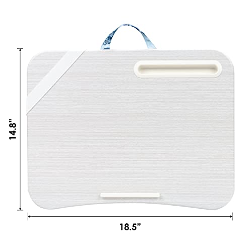 Lapgear Xl Designer Lap Desk With Phone Holder And Device Ledge - Blue Blossoms - Fits Up To 17.3 Inch Laptops - Style No. 45533 #TOP4