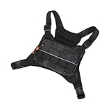 FytStycale Chest Bag for Men Chest Bag Vest for Running Cycling Rock Climbing Sports Hiking, Grey