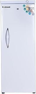 Rockwell 280L Vertical Freezer – Single Door Upright Freezer with 9 Drawers, Safety Lock &amp; 5-Year Warranty, Ideal for Neat...