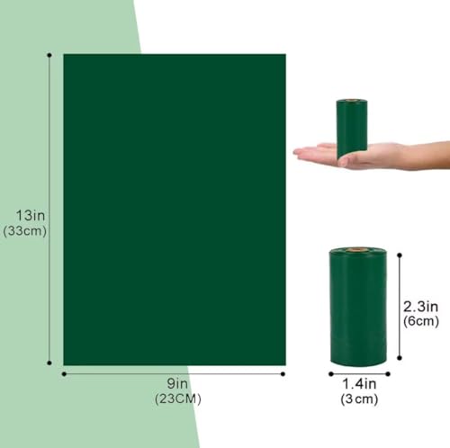 Image of Zinkomens Dog Poop Bags, Lavender Scented, 300 Bags, 20 Rolls, Green (Green)