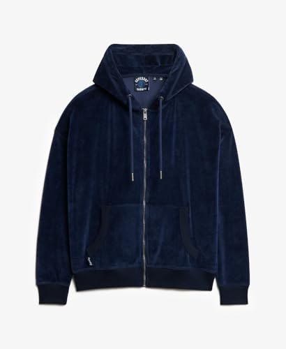 Sweatshirt à capuche zippé en velours femme Superdry - vue 6