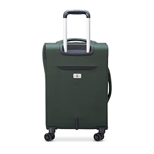 Image of DELSEY PARIS Sky Max 2.0 Softside Expandable Luggage with Spinner Wheels, Green, 2-Piece Set (21 /Duffle)