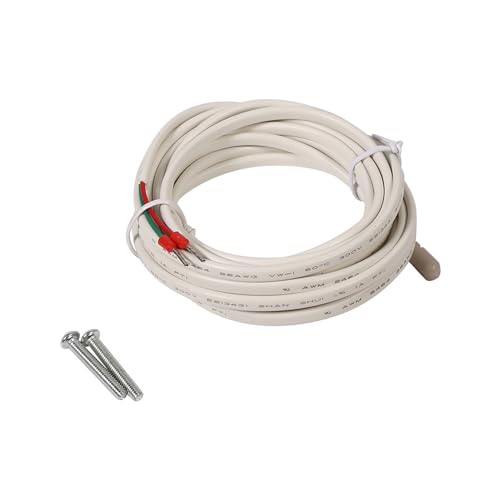 BuyWeek Thermostat, Manueller Raumthermostat für Fußbodenheizung, Mechanischer Thermostat Klimaanlage Temperaturregler mit 2,9 m Sensorkabel