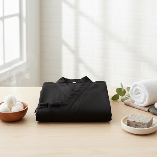 Pijama de algodón para hombre estilo japonés ropa de casa casual ligera 6