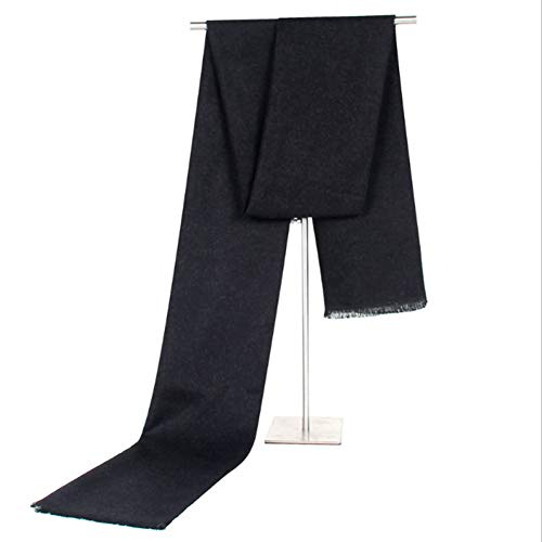 Bufanda de cachemir acrílico vintage un regalo clásico de invierno para hombre