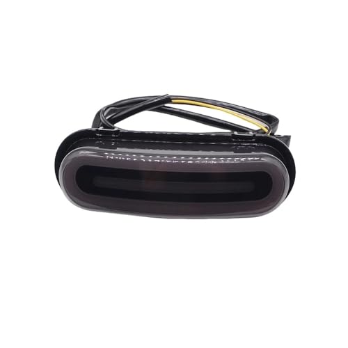 Clignotants moto LED noirs pour CM300 et CM500 avec feu de freinage
