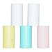 5 Rolls Rollo de Papel Térmico 57 x 30 mm Johiux Papel de Impresión Térmica Se Utiliza para Imprimir Listas, Notas, Imágenes, etc.