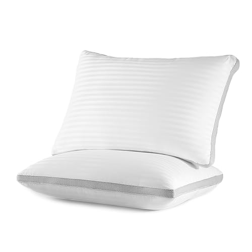 SLEEP ZONE Bed Pillows for Sleeping, Queen Size Set of 2