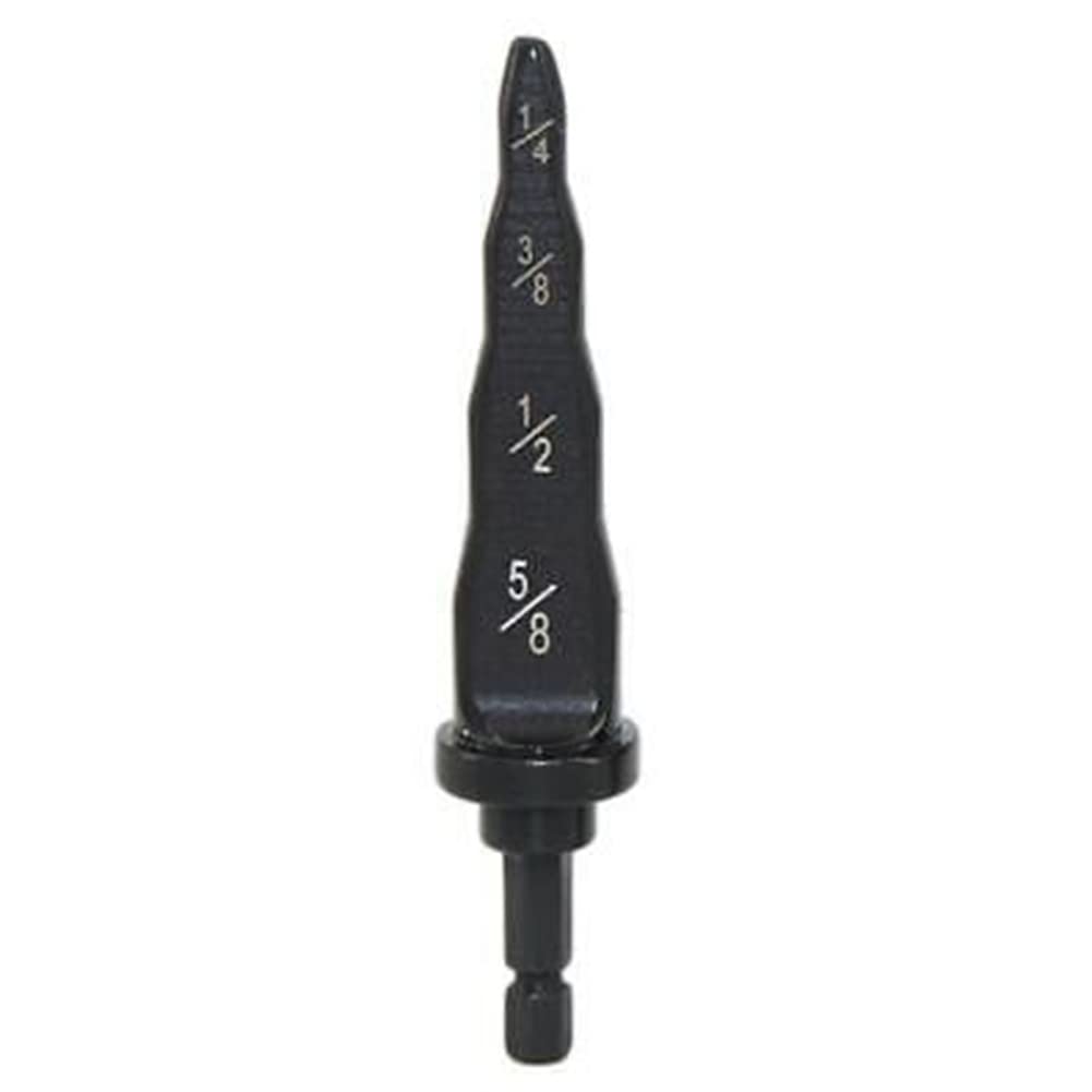 Swaging Spin Tool Drill Bit, Air Conditioner Copper Pipe Expander, Tube Flaring Tool Drill Bit 1/4" 3/8'' 1/2" 5/8"