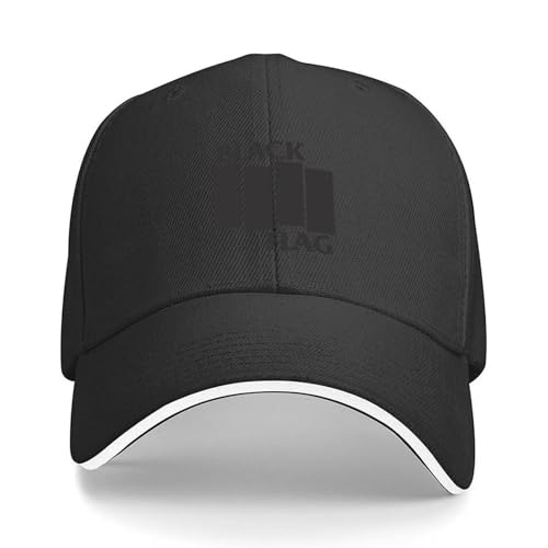 CTRLTSXUS El Color de la Bandera es Gorra de béisbol Negra Gorra Vintage Rave Vintage Gorra de Invierno Gorra Personalizada de Hombre Gorra de Mujer