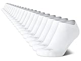Avia Women's No Show Socks - 20 Pack Soft Cushioned Athletic Low Cut Ankle Socks for Women -Breathable Women's No Show Socks, Size 4-9, All White