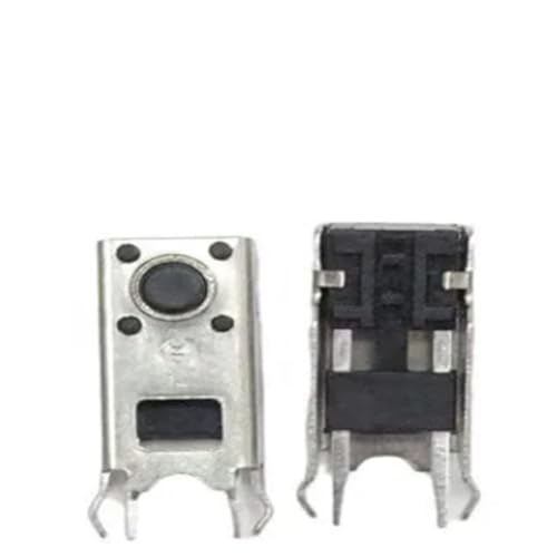 Interruptor táctil horizontal con soporte extendido y pulsador suave de llave lateral 12mm