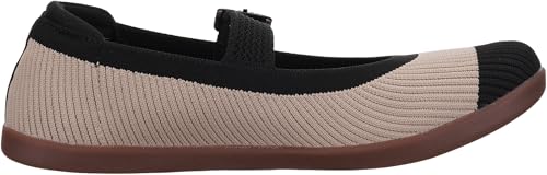 WHITIN Womens Wide Toe Box Barefoot Mary Jane Flats + Zero Drop4