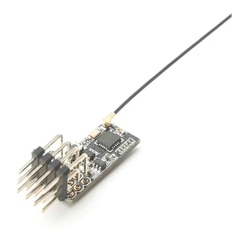 Receptor de 4 canales con salida PWM estable y amplio rango de voltaje de 3,3V a 10V