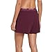 Jockey Women's Sleepwear Worry Free Cotton Stretch Heavy Absorbency Period Sleep Short, Deepest Burgundy, XL