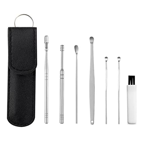 Androxeda 7 Pezzi Pulisci Orecchie Kit di