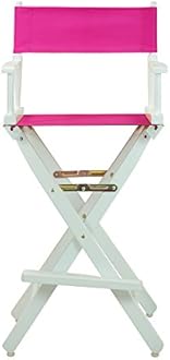 Casual Home 230-01/021-30 Director Chair, 30"-Bar Height, Magenta