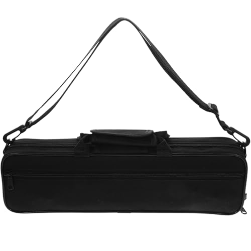 Sac de rangement pour flûte en tissu Oxford imperméable avec poignée de transport intégrée
