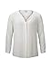 Produktbild Tom TAILOR Damen Basic Bluse, Cremefarben (Cremefarben 10315), 48