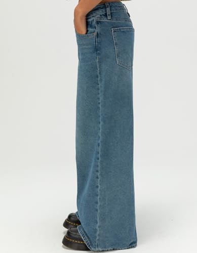 Rsq Womens Low Rise Baggy Jeans2