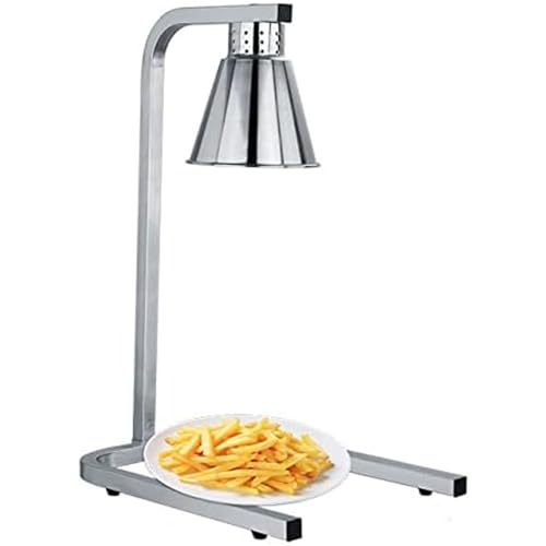 Lampe chauffante double pour aliments réglable avec 2 ampoules