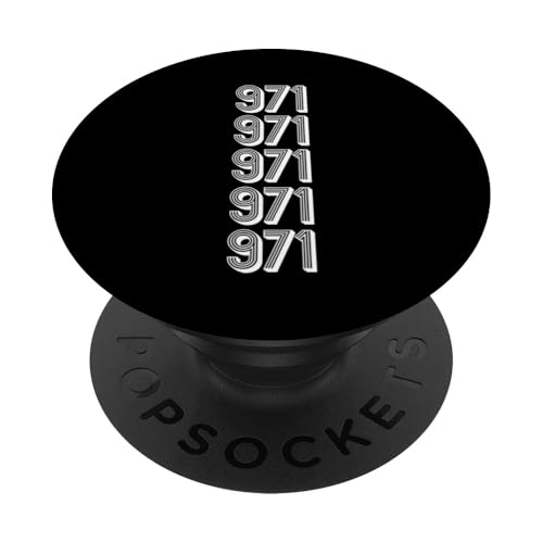 971 Area Code Dallas TX PopSockets Adhesive PopGrip
