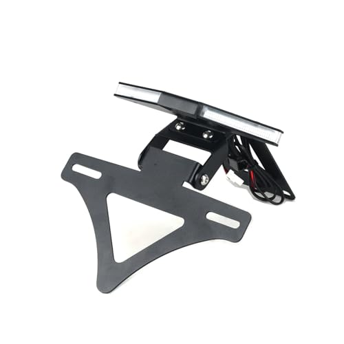 Kit de support plaque d'immatriculation pour Ducati Monster en alu noir