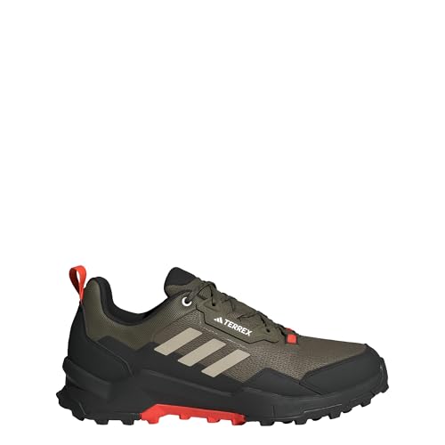 adidas Herren Terrex AX4 Gore-TEX Hiking Shoes, Olive Strata/Wonder Beige/Core Black, 38 2/3 EU – Ansicht 3