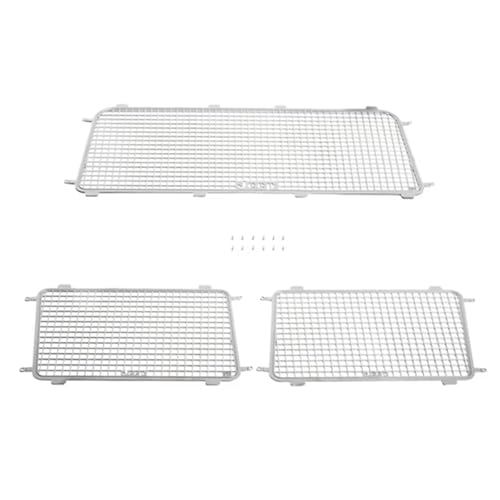 Accessoires de fenêtre en métal Axial SCX6 Wrangler 1/6 RC pièces de rechange et mise à niveau