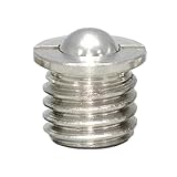 M5 M6 M8 M10 M12 M16 Ball Plunger with Flange - Precision Positioning Fixtures for Automation Applications(FBPMIT,M8)