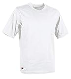Cofra V036-0-B9.Z/3 ZANZIBAR Kurzärmeliges T-Shirt, 100% Baumwolle, 5 Stück Weiß, Größe /3