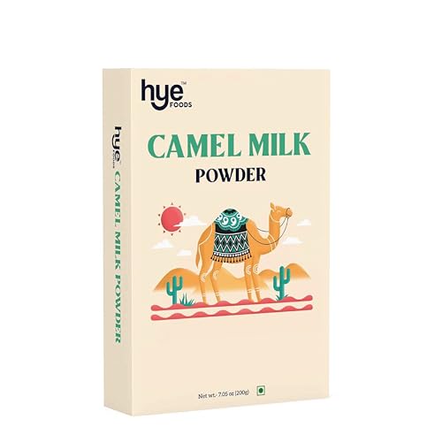 HYE FOODS Camel Milk Powder | Pasture Grazed I Promotes Body Growth, Immunity and Gut Health Less