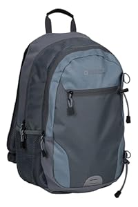Mountain Warehouse Quest 23L Laptop Bag - 13" Laptop Compartment, Organiser Pocket, Padded Mesh Back Light Blue (01) One Size